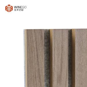 Elegant Wood Slat Acoustic Panel Functional And Artistic Sound Absorption