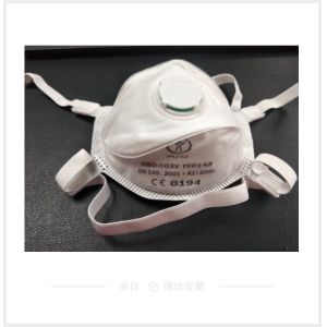 China Breathable Dust Proof Respirator N95 Earloop Mask With Valve on sale