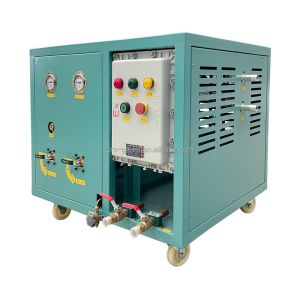 Wholesale 4hp Low Pressure Refrigerant Recovery Machine R123 Charging Filling Machine from china suppliers