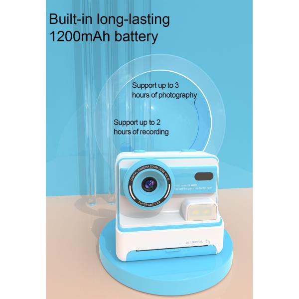 2025 Latest 1080p 2.4" Kids Digital Camera for Kids Instant Printing Kids Cmaras Digitales for Children