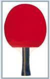 Wholesale 4 Star Table Tennis Bats 5 Layers Linden Plywood With Red / Black Reverse Rubber from china suppliers