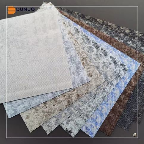 Total Darkness of Fully Jacquard Blackout Roller Blinds Fabric