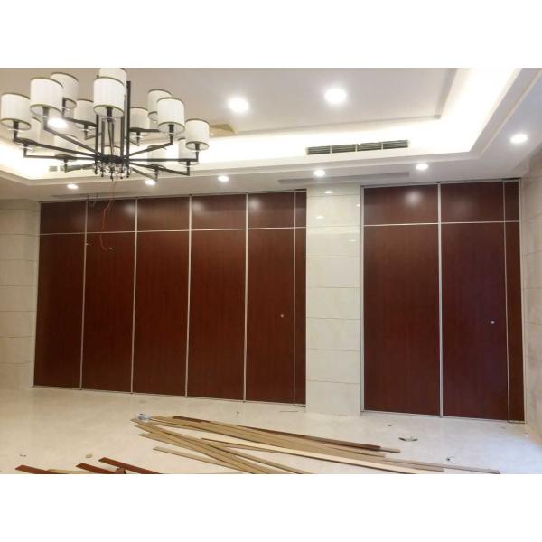 Melamine Surface Sliding Track Operable Walls Mdf Folding Soundproof Movable Wall Dividers