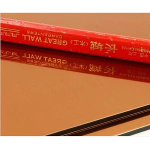 Champagne Mirror Aluminum Composite Panel With Width 1500mm And Max Length