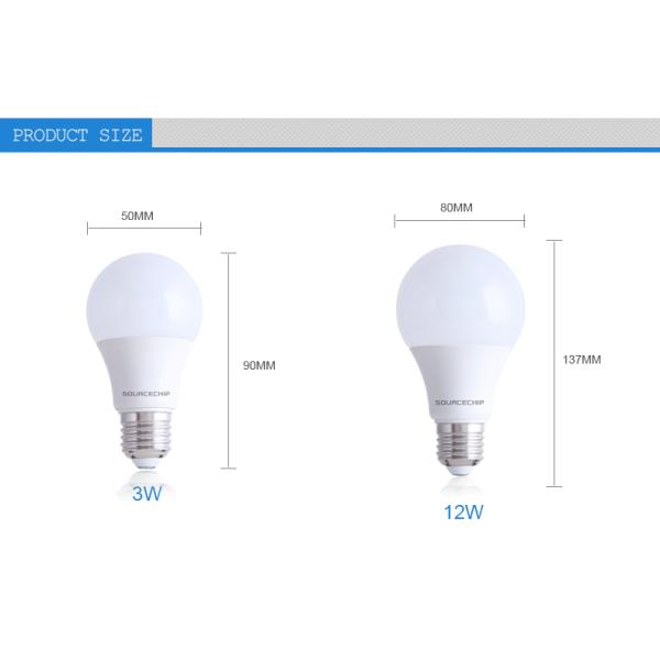 AC100~240V 5w led bulb e27 led bulb manufacturers
