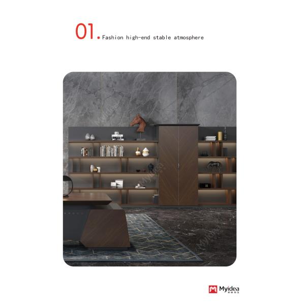 Support customization Contemporary Boss's Office Filing Cabinet Modern Design Adjustable Wooden/Metal/Plastic Home Storage Office and exhibition hall