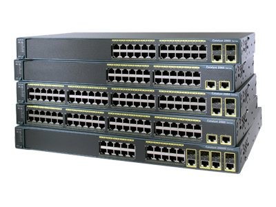 Quality 10 / 100 / 1000 Switch Cisco 2960 48 Ports With Rack - Mountable 1U Enclosure for sale