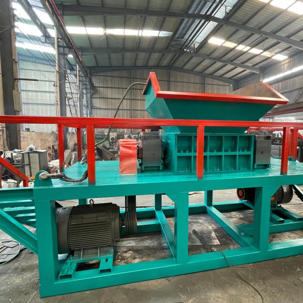 Multifunctional Double Hob Shredder for Recycling Waste Mulch Film and Old