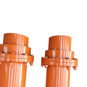 WGT drum shape gear flexible shaft coupling with middle set