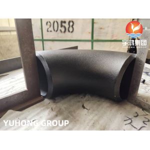 CARBON STEEL BW FITTING ASTM A234 WPB ELBOW OIL BLACK COATED B16.9