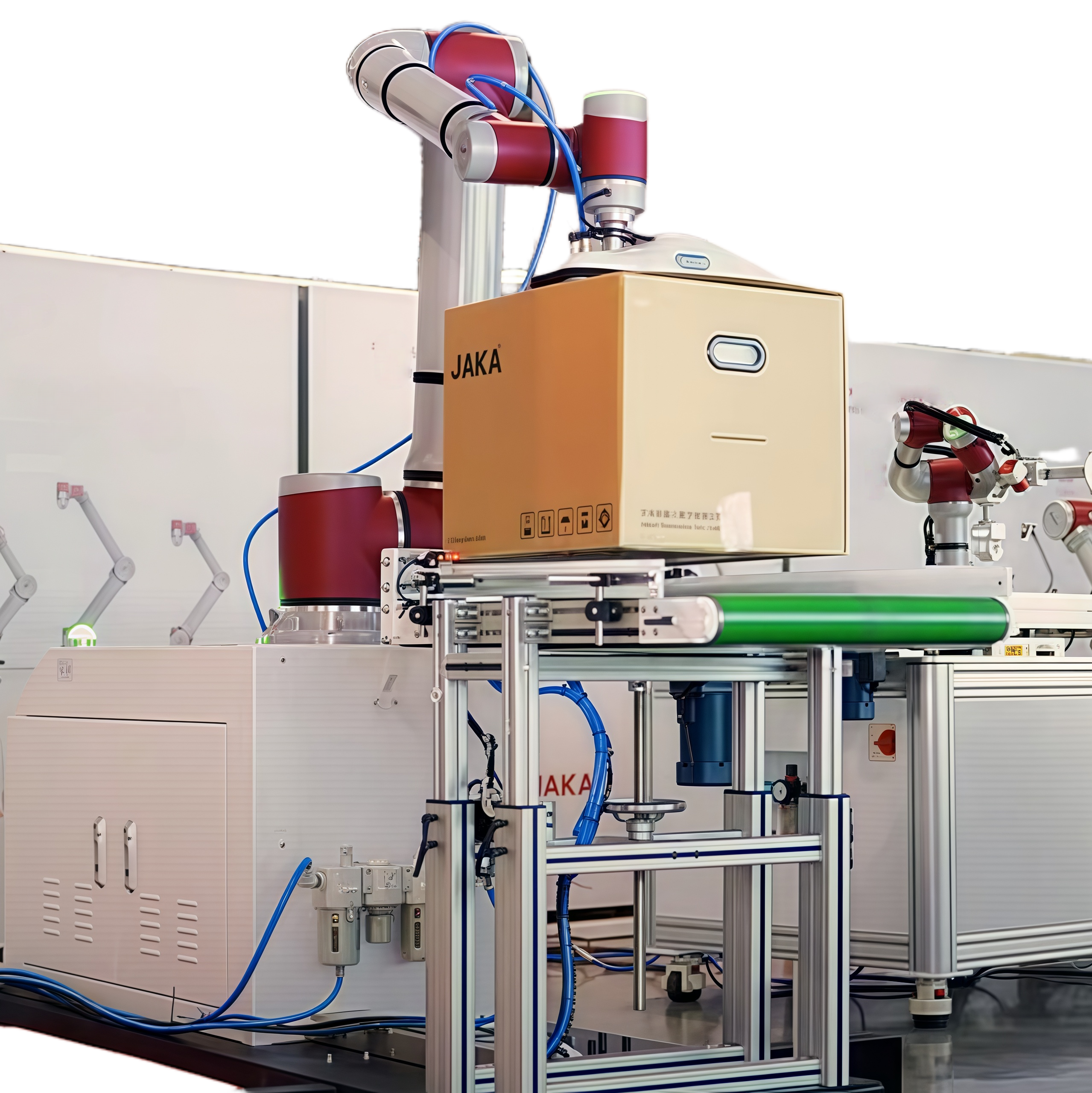 6 Axis Collaborative Robot Smart Palletizer Robot Arm JAKA Zu20 Automatic