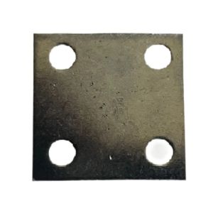 Weather Resistant Aluminum Curtain Wall Embedded Parts Silver Anodized