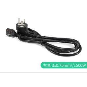 Home appliance CCC Power Cord 1.5m with IEC C15 Female Connector