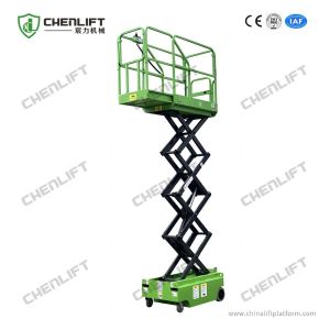 Wholesale Warehouse Mini Electrical Self Propelled Scissor Lift from china suppliers