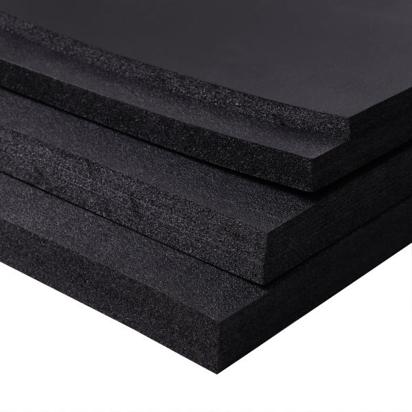Black ESD Foam with Volume Resistivity 10e3-10e6 Ω.cm and 10e6-10e9 Ω.cm for