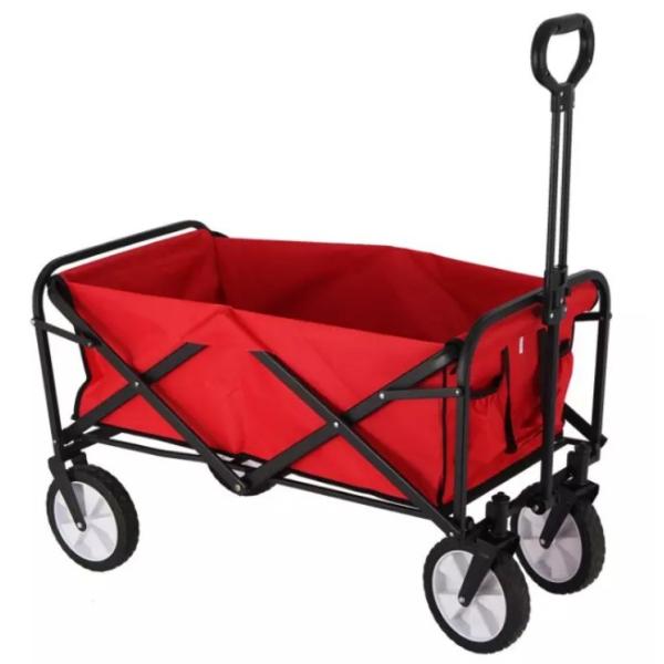 Quality Qingdao Port Loading Camping Foldable Trolley Wagon Cart Ideal for Outdoor Activities for sale
