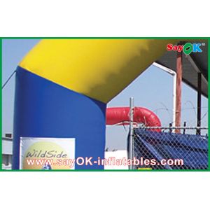PVC Durable Material Inflatable Arch / Inflatable Finish Line