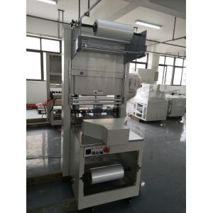 BZJ-5038 Automatic Sleeve Wrapper Bottle Packing Machine + BSE-5040 Heat Shrink