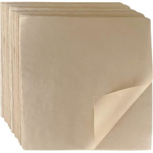 Deli Paper Sheets 12" X 12" 100PK, Eco Friendly Grease Proof Sandwich Wrapping