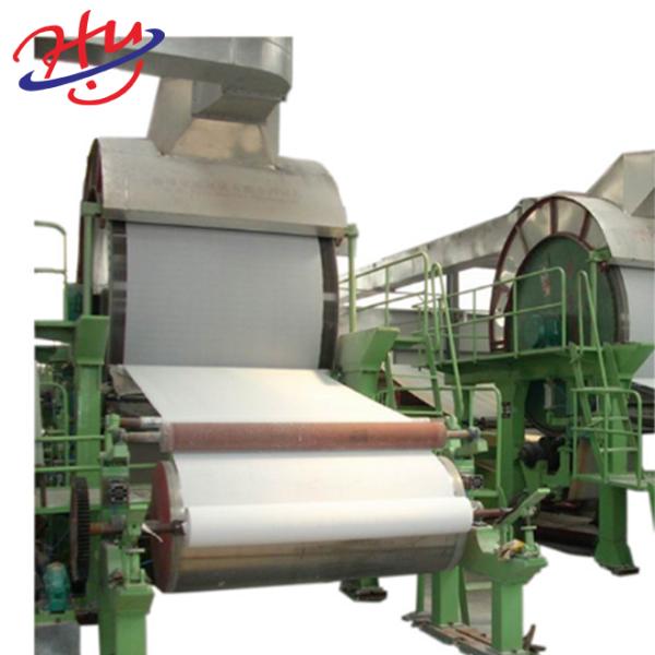 Jumbo Roll 1880mm 100g/Min A4 Size Paper Making Plant