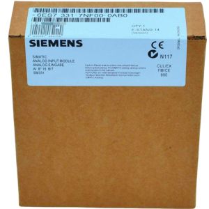 SIEMENS 6ES7331-7NF00-0AB0 SIMATIC S7-300, ANALOG INPUT SM 331, ISOLATED, 8 AI;