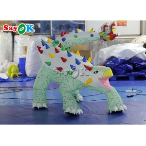 1.8x1.2mH Inflatable Ankylosaurus Cartoon Model For Advertising