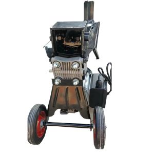 Electric Motor Wood Splitting Machine Mobile Firewood Processor Hydraulic Log