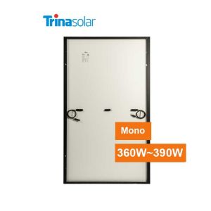 Trina 120 Cells 380w White Black Backsheet Monocrystalline Solar Panels