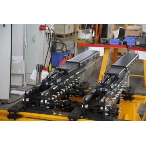 Buy cheap 1450 X 1550 X 1650MM Pallet Telescopic Fork Double Motor Double Deep Position from wholesalers