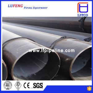 Wholesale API 5L schedule 40 steel pipe ASTM A53 GR.B 6 INCH steel LSAW pipe, oil pipe line from china suppliers