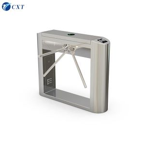 Stable Tripod Turnstile Gate Convenient With Alarm Prompt Functions