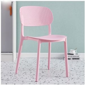Home Simple Easy Stool Back Desk Negotiation Chair Nordic Plastic Dining Chair