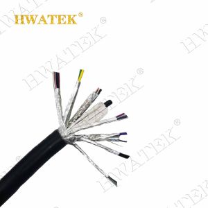 1P×28AWG+2C×26AWG PVC Jacket Shield Multicore Cable UL 20276 Tinned Copper