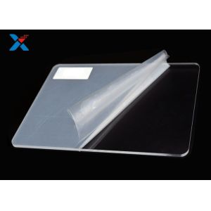 Clear Perspex Cast Acrylic Light Guide Panel Laser Dot UV Printing
