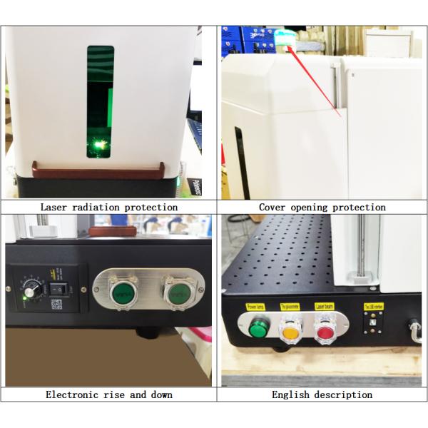 20w 30w 50w color fiber laser marking machine laser fiber printer mini