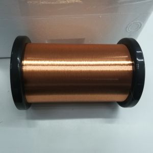 Wholesale Custom UEW / EIW / PEW Enameled Copper Wire Solid Conductor 0.012mm - 0.10mm from china suppliers