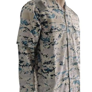 ACU Military Field Training Uniform Twill And Rip Stop Fabric Cotton Polyester