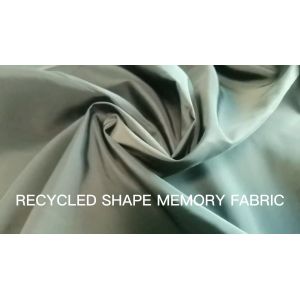 Wholesale New Design Hot Sale Recycled Poly Shape Memory Twisting 75d Recycle Fabric from china suppliers