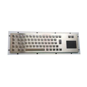 Buy cheap Dust Proof Industrial Metal Keyboard With Touchpad Illumination Option from wholesalers