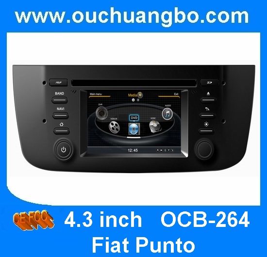 Quality Ouchuangbo Car GPS Radio Multimedia for Fiat Punto With 3G /wifi VCD iPod S100 System OCB-264 for sale