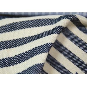Anti - Static harmless black and white striped fabric Tear - Resistant