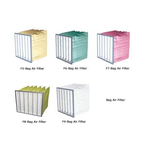 Washable Synthetic Pocket Air Filter ABS Plastic Frame F9 Bag Filter