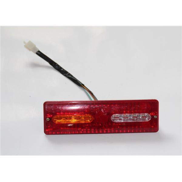 Quality Rectangle LED Motorcycle Tail Lights With USA CHIPS Led Chip Tube Design for sale