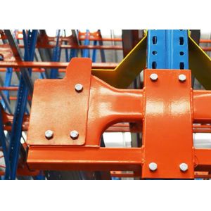 Q235B Steel Radio Shuttle Warehouse Racking Heavy Duty Shelving Multi Level Type