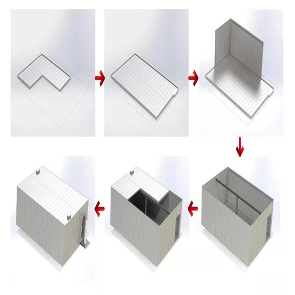 Solid Length 7000mm Width 5000mm Safe Room Wall Panels For Vaults