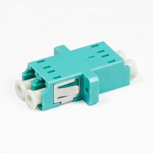 Single Model Optical Fiber Adapter LC Upc To LC Upc Duplex Om3 Adapter With