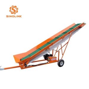 Stacker Belt Conveyor For Loading And Unloading Mini 300mm