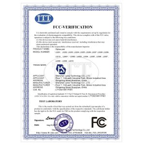 Shenzhen Lensi Technology Co., Ltd. Certifications