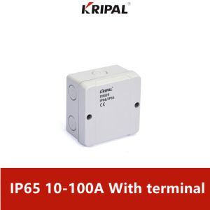 China 10-100Amp IP65 Surface Mount Outdoor Junction Boxes With Terminal on sale