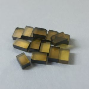Yellow Monocrystalline Diamond Square HPHT CVD Diamond For Diamond Tools